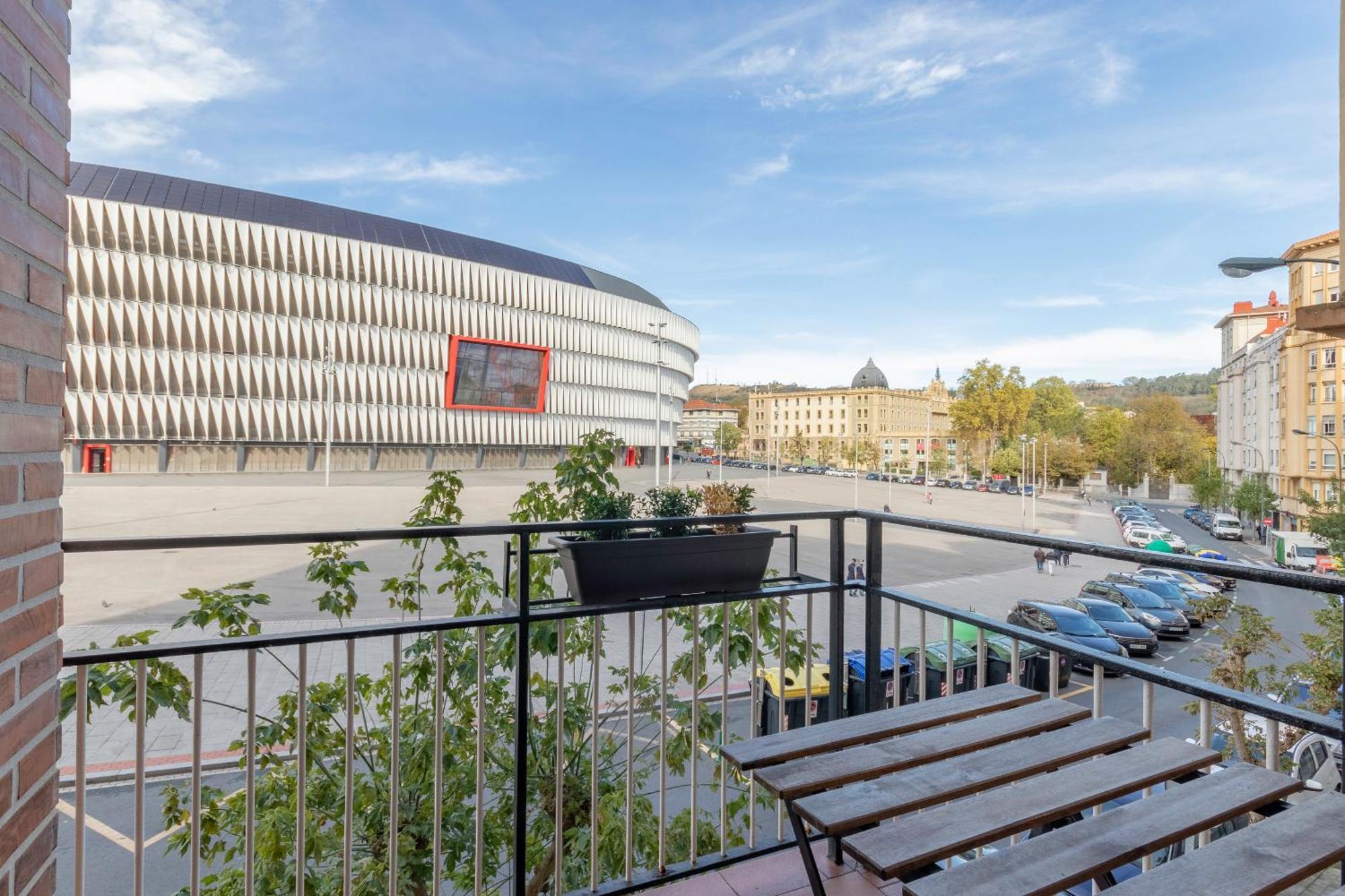 San Mames Apartment - Free Parking Bilbao Ngoại thất bức ảnh